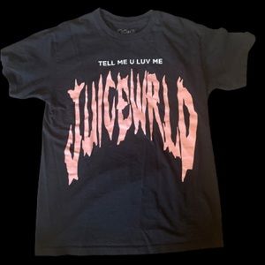 Juice wrld tee “TELL ME YOU LOVE ME”